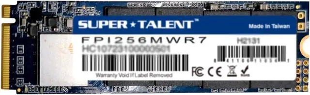 Alt view image 8 of 9 - Super Talent Super Talent Internal SSD 256GB PCIe Gen3x4 NVMe M.2 Up to 3000MB/s FPI256MWR7 Domestic Product