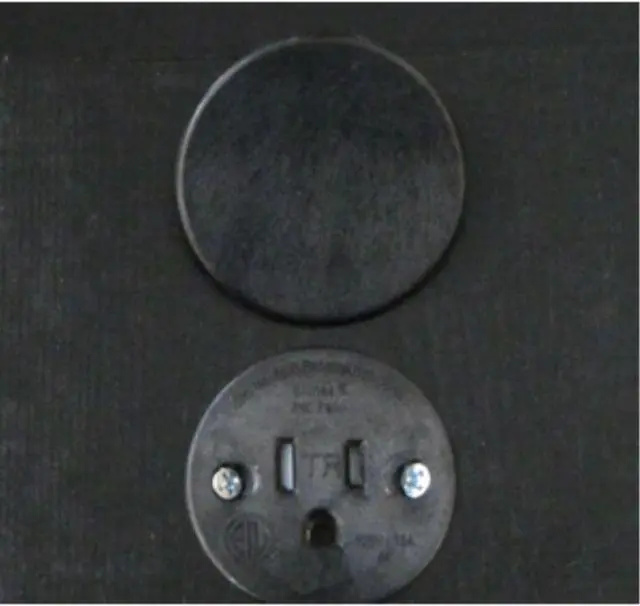 Alt view image 2 of 3 - Sillites SCRMB Tamper-Resistant Self-Contained Receptacle 15 Amp 120 Volt Black