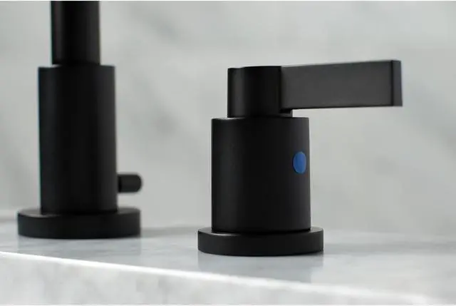 Alt view image 3 of 6 - Fauceture FSC8950NDL 8 in. Widespread Bathroom Faucet, Matte Black