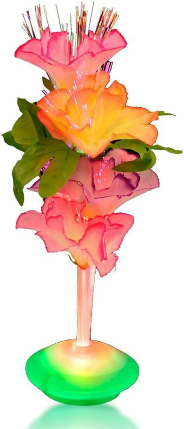 Alt view image 3 of 3 - blinkee Fiber Optic Flower Centerpiece by