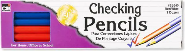 Alt view image 3 of 4 - CLN Checking Pencil 12/Pack CHL65045