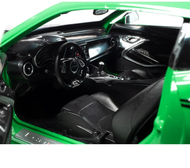 Alt view image 2 of 5 - Round 2 American Muscle 2017 Chevrolet Camaro SS 1LE (NICKEY) - Krypton Green 1/18 Scale Diecast - AMM1276