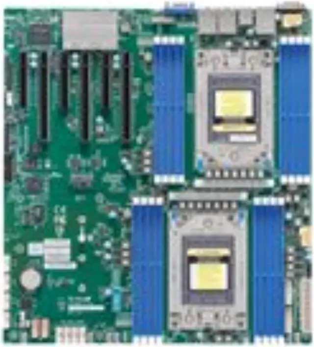 Alt view image 2 of 3 - SUPERMICRO H12DSi-NT6 - Motherboard - extended ATX - Socket SP3 - 2 CPUs supported - USB 3.0 - 2 x 10 Gigabit LAN - onboard graphics
