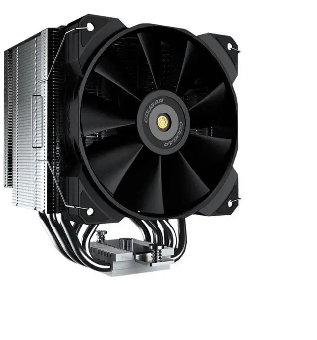 Alt view image 9 of 10 - Cougar Gaming FORZA 85 ESSENTIAL Single Tower Air Cooler with Nickel Clad Copper Base and 6 Heat Pipes