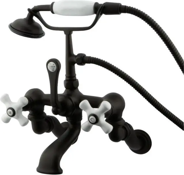 Alt view image 7 of 7 - Kingston Brass CC465T5 Clawfoot Tub Filler , Faucet, Oil Rubbed Bronze