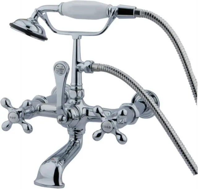 Alt view image 8 of 8 - Kingston Brass CC548T1 Clawfoot Tub Filler , Faucet, Polished Chrome
