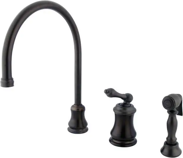 Alt view image 5 of 5 - Restoration Oil-rubbed Bronze Kitchen Faucet