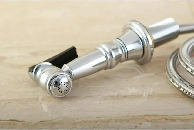 Alt view image 8 of 10 - Kingston Brass KBSPR31 Side Spray, Accessory, Polished Chrome