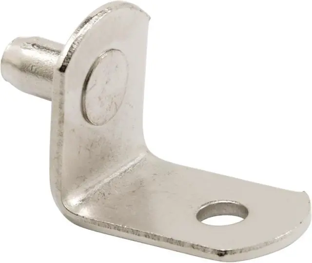 Alt view image 3 of 3 - Prime-Line Products U 10171 Shelf Support Peg, 5mm, Steel, Nickel Plated (Pack of 8)