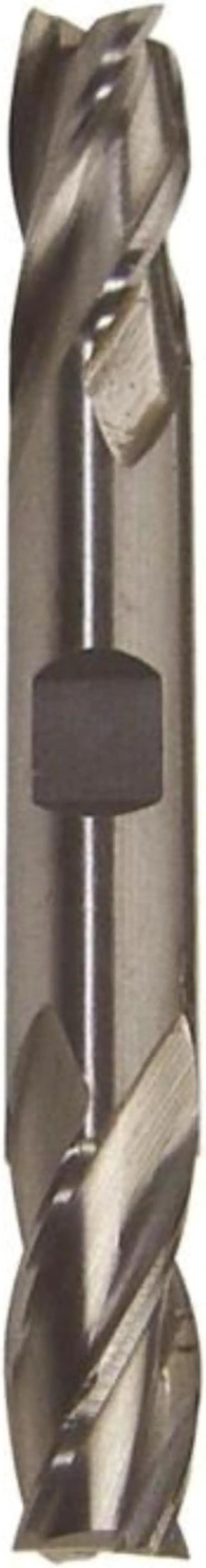 Alt view image 4 of 5 - Drill America MMO1/2-4FDE-ST Solid Carbide End Mill, Polished Finish, 4 Flute, Square End, 5/8" Cutting Length, 1/2" Cutting Diameter, 3" Length, 1/2" Shank (Pack of 1)