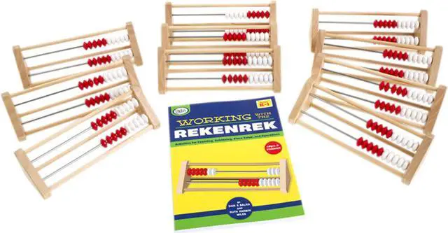 Alt view image 2 of 2 - Didax Educational Resources Children\'s 20-Bead Rekenrek Group Set