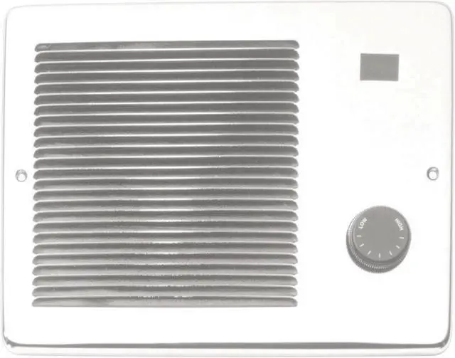 Alt view image 10 of 10 - Broan-NuTone - 174 - Broan Nu-Tone 174 Comfort-Flo Wall Heater; 2560/5120 BTU, 750/1500 Watt, Off White Baked Enamel