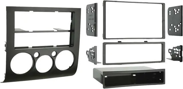 Alt view image 10 of 10 - METRA 99-7012 SINGLE / DOUBLE DIN INSTALLATION KIT FOR 2004-UP MITSUBISHI GALANT