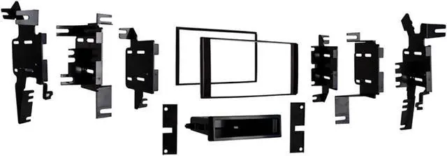 Alt view image 7 of 7 - Metra 99-7624 Single/Double DIN Stereo Multi-Dash Kit for Select 2007-up Nissan