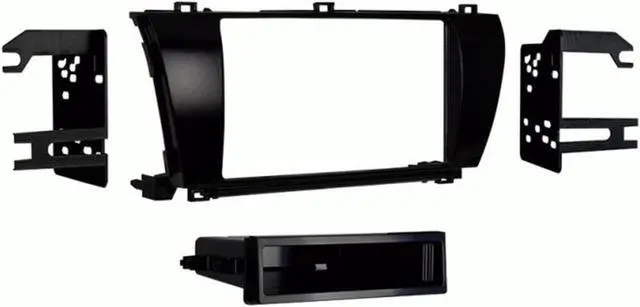 Alt view image 5 of 5 - Metra 99-8245CHG Single DIN Stereo Dash Kit for 2014-up Toyota Corolla Vehicles