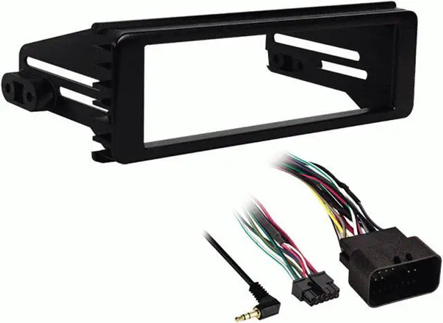 Alt view image 6 of 6 - Metra 99-9600 Single DIN Stereo Dash Kit for Select 1996-2013 Harley Davidson