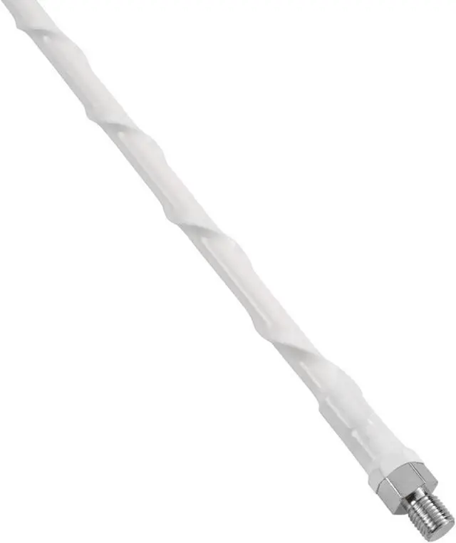 Alt view image 16 of 17 - ROADPRO R RPPS-2W 2     FIBERGLASS CB ANTENNA WHIP  1000 WATTS WHITE