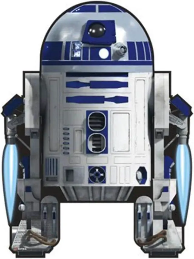 Alt view image 3 of 4 - Star Wars Deluxe Nylon 32 R2-D2 Kite by X-Kites