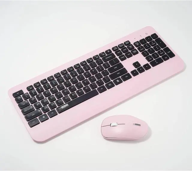 Main image of Uncaged Ergonomics KM1 Wireless Keyboard and Mouse Combo Pink