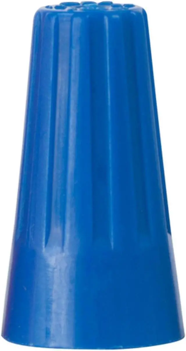 Alt view image 3 of 3 - Gardner Bender 16-002 Gard Twist-On Wire Connector, 22-16 Awg, 300 V, Thermoplastic, Blue, 150 Pack, 150 Count