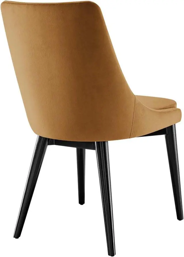 Alt view image 4 of 11 - Viscount Accent Performance Velvet Dining Chairs - Set of 2