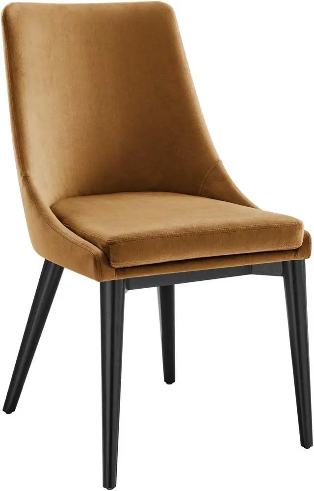 Alt view image 2 of 11 - Viscount Accent Performance Velvet Dining Chairs - Set of 2