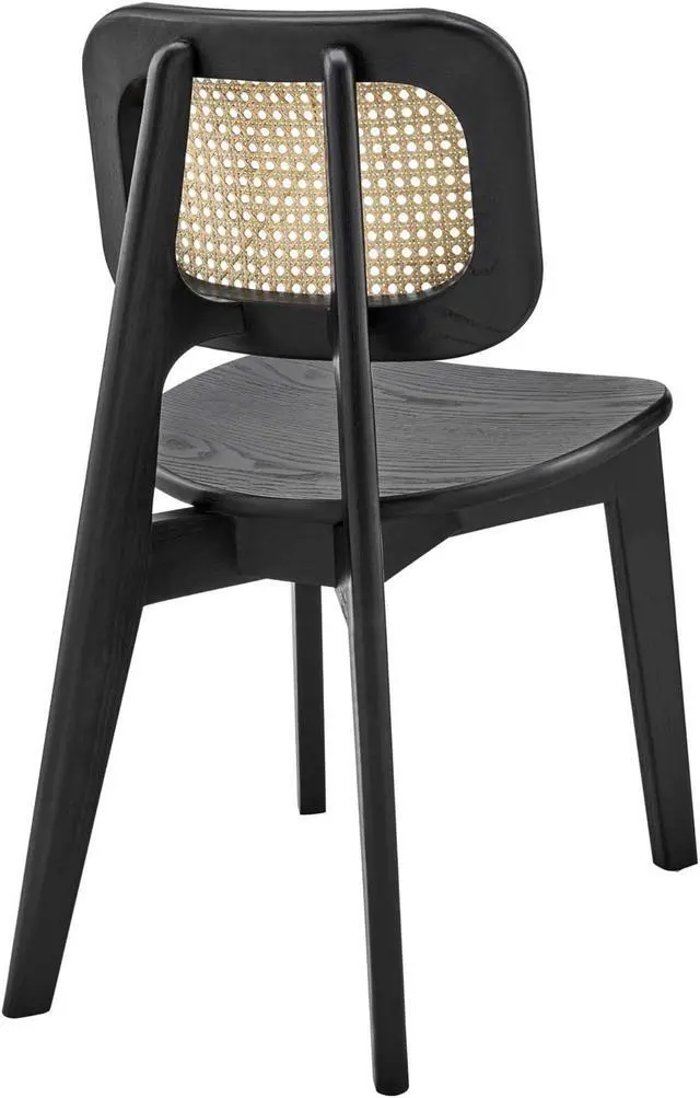 Alt view image 4 of 13 - Habitat Wood Dining Side Chair Set of 2