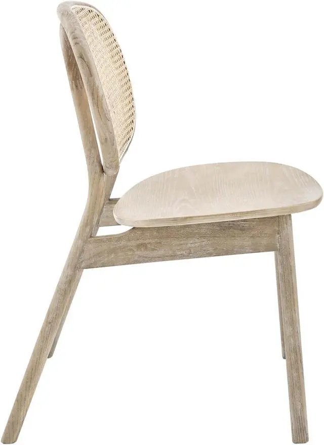 Alt view image 4 of 13 - Malina Wood Dining Side Chair Set of 2