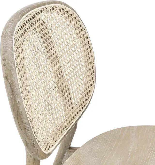 Alt view image 6 of 13 - Malina Wood Dining Side Chair Set of 2