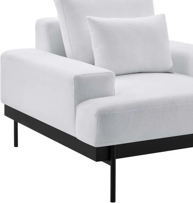 Alt view image 4 of 13 - Proximity Upholstered Fabric Armchair