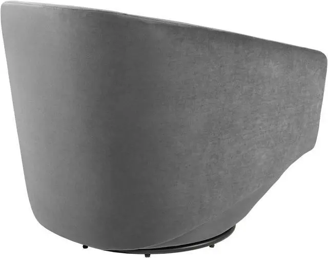 Alt view image 3 of 13 - Series Performance Velvet Fabric Swivel Chair