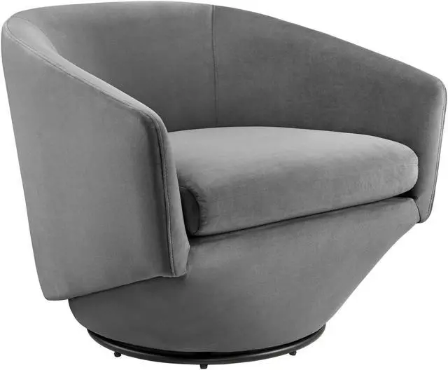 Main image of Series Performance Velvet Fabric Swivel Chair