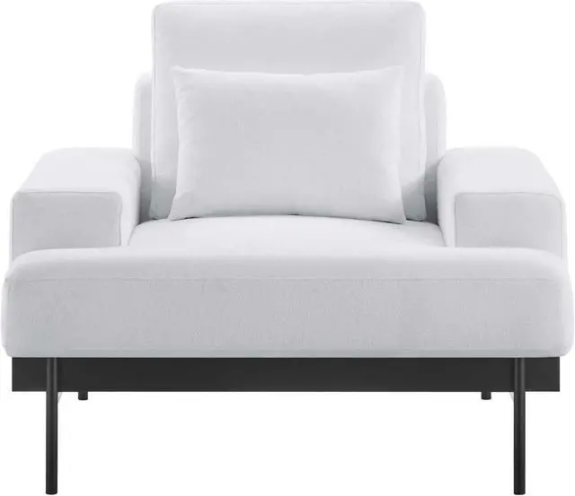 Alt view image 3 of 13 - Proximity Upholstered Fabric Armchair