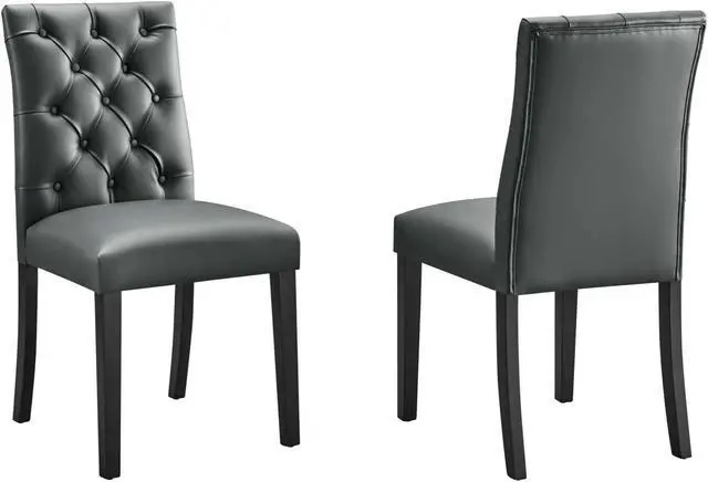 Main image of Duchess Dining Chair Vinyl Set of 2