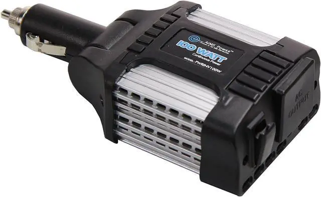 Alt view image 3 of 5 - 100 Watt Power Inverter with Cigarette Lighter Plug