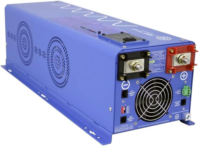 Alt view image 9 of 9 - 6000 WATT PURE SINE INVERTER CHARGER 48Vdc / 240Vac INPUT & 120/240Vac SPLIT PHASE OUTPUT 50 OR 60HZ