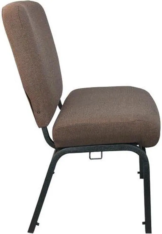 Alt view image 14 of 20 - Advantage Signature Elite Java Church Chair - 20 in. Wide
