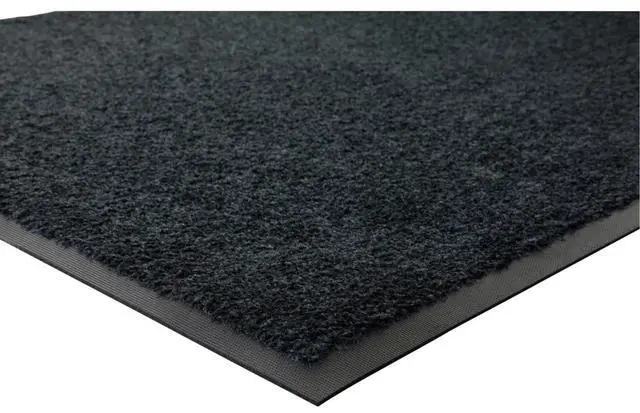 Alt view image 18 of 19 - Genuine Joe Indoor Wiper Mat Nylon Carpet Rubber Back 33-1/2"X56" GY 58354