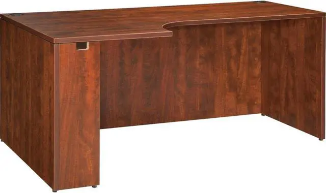 Alt view image 3 of 4 - Lorell Left Corner Credenza 72"x36"x24"x29-1/2" Cherry 69907