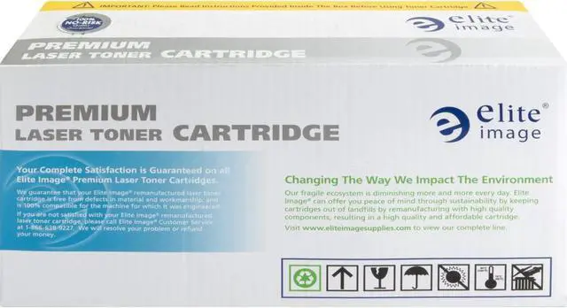 Alt view image 10 of 10 - Elite Image Compatible Black Toner Cartridge (Alternative for HP 13A/Q2613A)