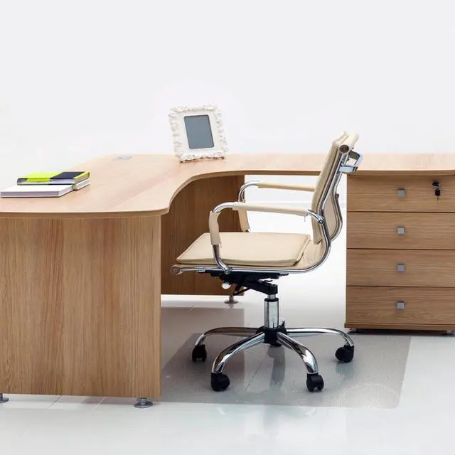 Alt view image 19 of 20 - Floortex PF1213425EV ClearTex Advantagemat Phthalate Free PVC Chair Mat