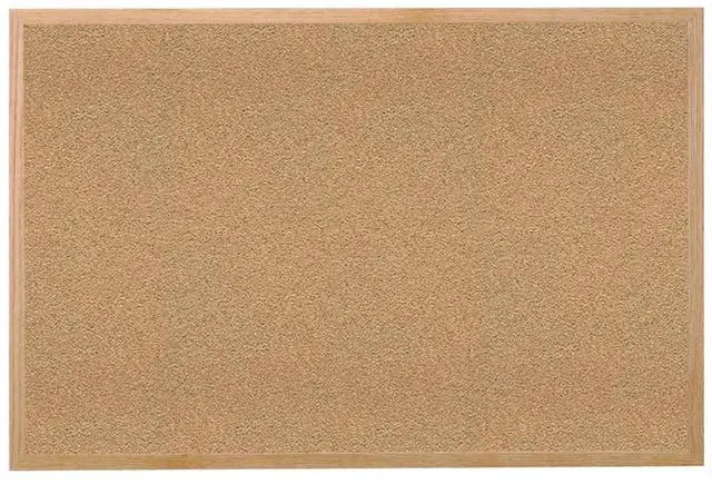 Alt view image 14 of 15 - GHENT 1418-1 Cork Bulletin Board, Natural, Indoors