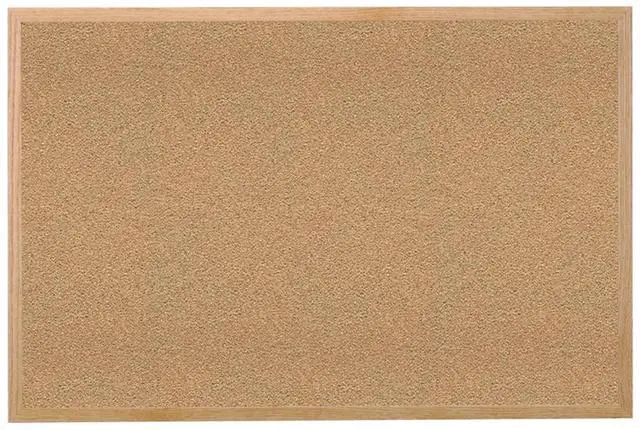 Alt view image 11 of 11 - Cork Bulletin Board 60x48", Wood Frame GHENT WK45