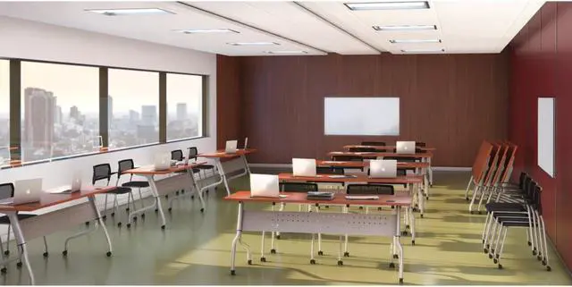 Alt view image 8 of 8 - Training Table, 23-3/5"x72"x29-1/2", Mahogany