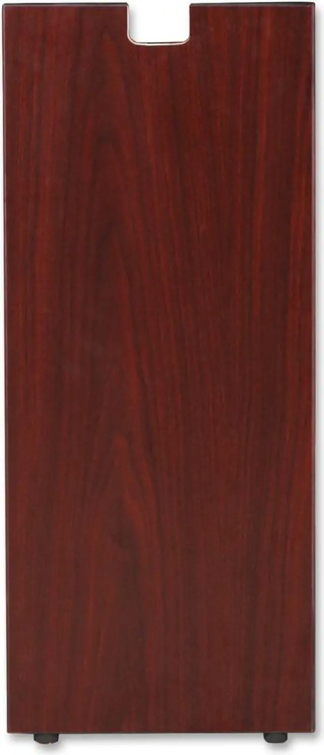 Alt view image 6 of 10 - Lorell Leg Credenza 12"x28-1/2" Mahogany 69616