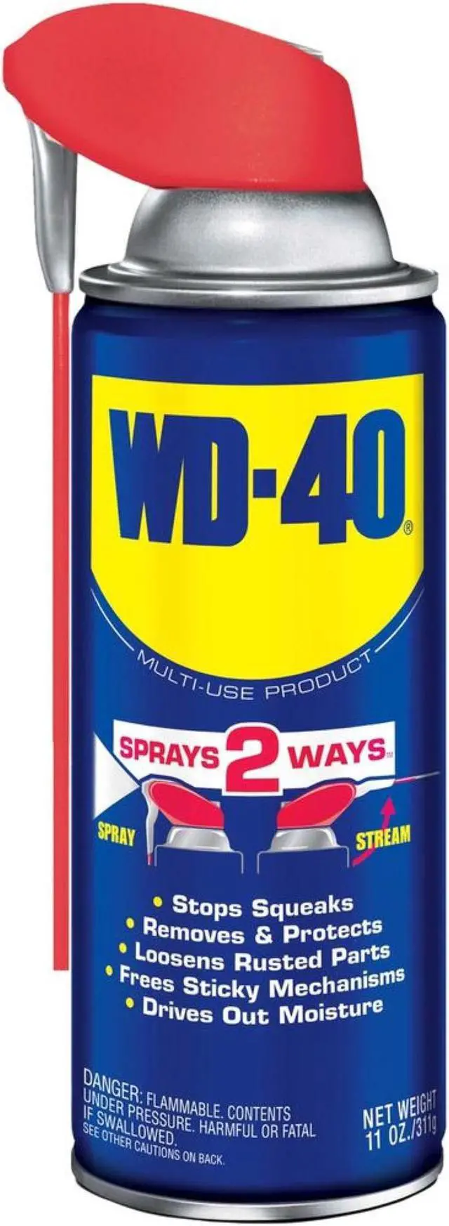 Alt view image 19 of 20 - WD-40 Company Smart Straw Spray Lubricant 11 oz Aerosol Can 490040EA