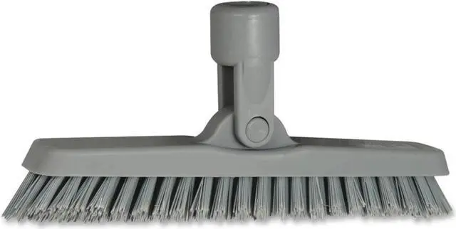 Alt view image 10 of 11 - Unger Industrial LLC SmartColor Swivel Corner Brush 8 2/3" Gray Handle CB20G