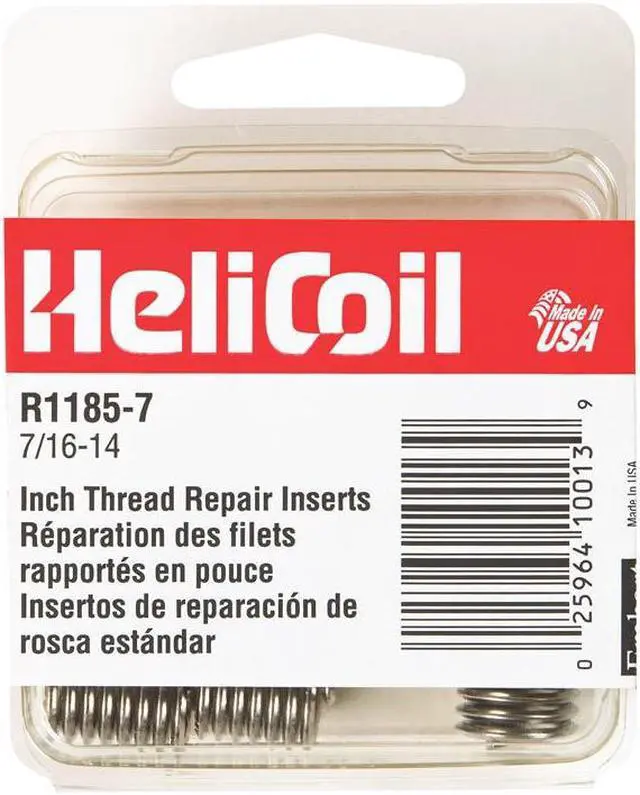 Alt view image 7 of 7 - Helicoil 7/16-14 Insert Pack R1185-7 Unit: EACH