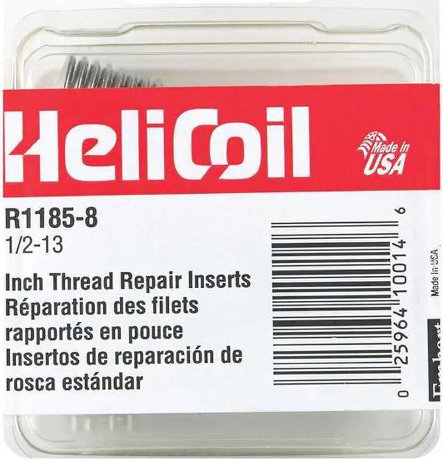 Alt view image 8 of 8 - Helicoil 1/2-13 Insert Pack R1185-8 Unit: EACH