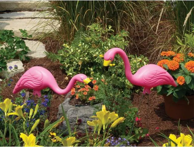 Alt view image 9 of 9 - Bloem Patio Lawn Pink Flamingo, 2 Per Pack